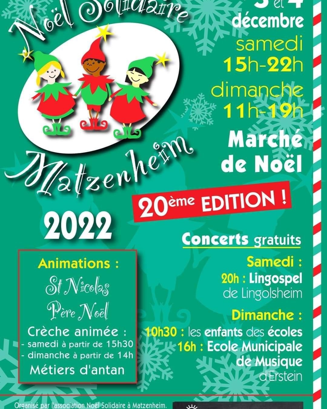 Marché de noël Matzenheim 2022